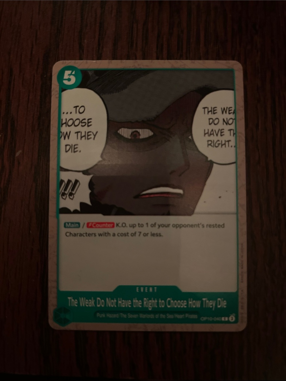 Onepiece Trading Card Event Card